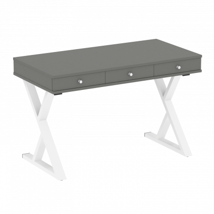 Home Office Стол письменный VR.SP-1-118.M Металлик/Белый металл 1180*600*750 Home Office Стол письменный VR.SP-1-118.M Металлик/Белый металл 1180*600*750