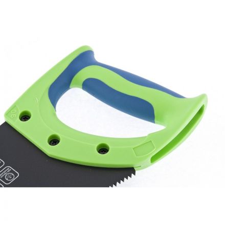 Ножовка по дереву 350 мм 7-8 TPI зуб 2D каленый зуб Сибртех Зубец 23809