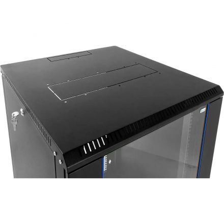 Шкаф настенный ЦМО разб. 12U(600х520)дверь стекло,черн (ШРН-Э-12.500-9005) Шкаф настенный ЦМО разб. 12U(600х520)дверь стекло,черн (ШРН-Э-12.500-9005)