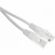 Патч-корд Lanmaster TWT-45-45-1.0-WH UTP RJ-45 - RJ-45 кат.5E 1м белый