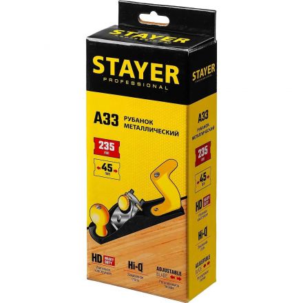 Рубанок металлический , Professional (1865)'STAYER 235 х 50 мм Рубанок металлический , Professional (1865)'STAYER 235 х 50 мм