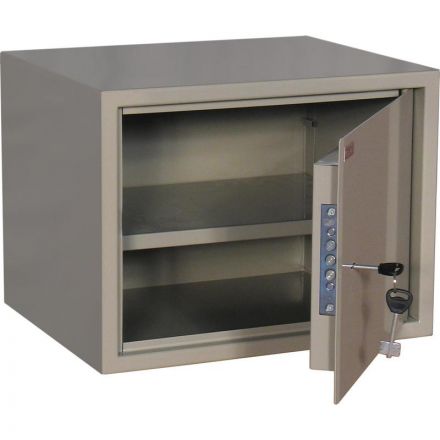 Шкаф бухгалтерский металлический КБС 02 (ключевой замок, 420x350x320 мм) Шкаф бухгалтерский металлический КБС 02 (ключевой замок, 420x350x320 мм)