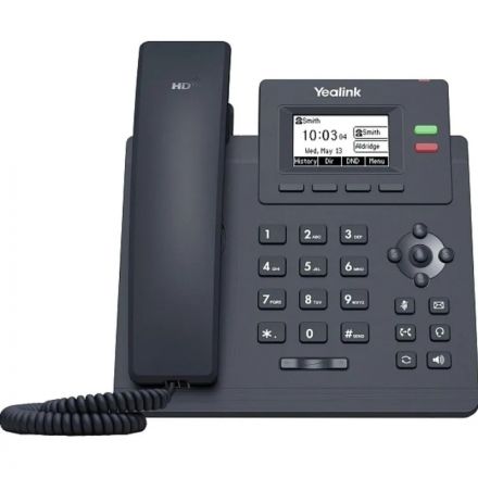 IP-телефон Yealink SIP-T31, 2 аккаунта, БП в комплекте IP-телефон Yealink SIP-T31, 2 аккаунта, БП в комплекте