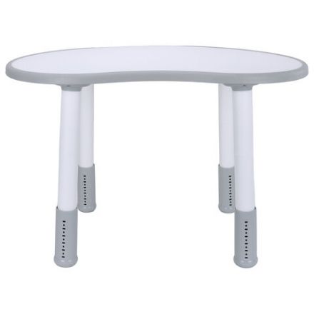 Стол детский BRABIX KIDS CT-002, растущий, 2-8 лет, пластик белый + серый, 533296 Стол детский BRABIX KIDS CT-002, растущий, 2-8 лет, пластик белый + серый, 533296