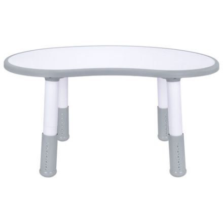 Стол детский BRABIX KIDS CT-002, растущий, 2-8 лет, пластик белый + серый, 533296 Стол детский BRABIX KIDS CT-002, растущий, 2-8 лет, пластик белый + серый, 533296