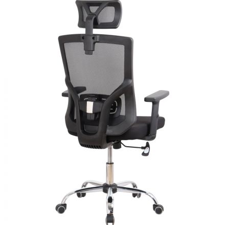 Кресло BN_SH_EChair-650 TC сетка/ткань черный Кресло BN_SH_EChair-650 TC сетка/ткань черный