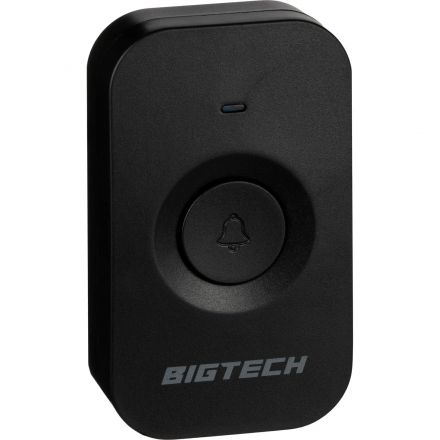 Звонок дверной BigTech DB01B-1B1R-BK-800, беспроводной Звонок дверной BigTech DB01B-1B1R-BK-800, беспроводной