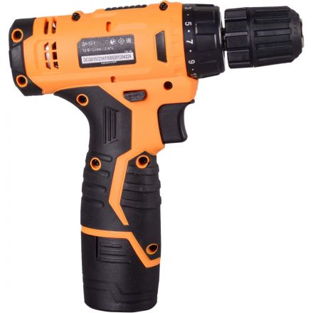 Дрель-шуруповерт аккум. Вихрь ДА-12-1 12В, NiCd, 1.3Ач, 24Нм (72/14/11) Дрель-шуруповерт аккум. Вихрь ДА-12-1 12В, NiCd, 1.3Ач, 24Нм (72/14/11)