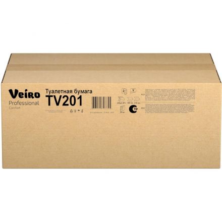 Бумага туалетная Vсл Veiro Professional 2сл 250лист 30 пач/уп TV201_УГМК