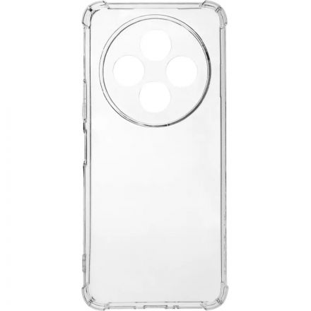 Чехол накладка PERO силикон для Xiaomi Redmi 14C прозрачный усиленный Чехол накладка PERO силикон для Xiaomi Redmi 14C прозрачный усиленный