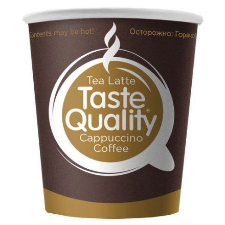 Стакан одноразовый бумажный 100/120 мл, D 62 мм, КОМПЛЕКТ 60 шт., однослойный, Taste Quality, холодное/горячее, ФОРМАЦИЯ, HB62-120-0076
