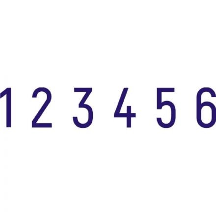 Нумератор ручной 6-и раз. высота шрифта 9мм 09006 Colop