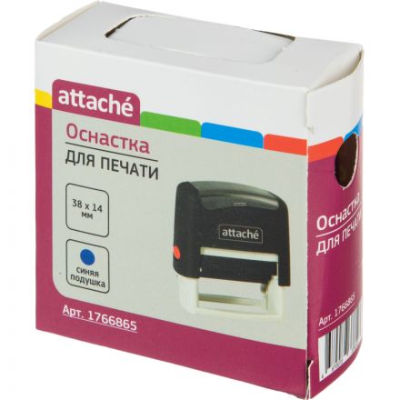 Оснастка для штампов пластик Attache 38х14 мм 9011 Оснастка для штампов пластик Attache 38х14 мм 9011
