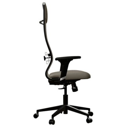 Кресло МЕТТА "ErgoLife" 10 B1-162D, пластик, синхромеханизм, 2D-подлокотники, ткань, бежевое