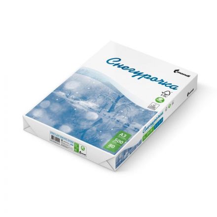 Бумага для офисной техники Снегурочка (А3, 80 г/кв.м, белизна 146% CIE, 500 листов) Бумага для офисной техники Снегурочка (А3, 80 г/кв.м, белизна 146% CIE, 500 листов)