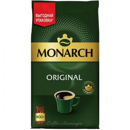 Кофе Monarch Original натуральный растворимый сублимированный 900г Кофе Monarch Original натуральный растворимый сублимированный 900г