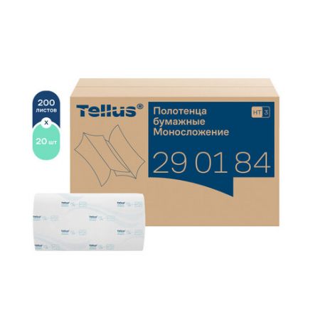 Полотенца бумажные 200 шт., Tellus/TORK (H3) ADVANCED, КОМПЛЕКТ 20 пачек, 2-слойные, белые, 23х23 см, V-сложение, 290184 Полотенца бумажные 200 шт., Tellus/TORK (H3) ADVANCED, КОМПЛЕКТ 20 пачек, 2-слойные, белые, 23х23 см, V-сложение, 290184
