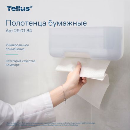 Полотенца бумажные 200 шт., Tellus/TORK (H3) ADVANCED, КОМПЛЕКТ 20 пачек, 2-слойные, белые, 23х23 см, V-сложение, 290184 Полотенца бумажные 200 шт., Tellus/TORK (H3) ADVANCED, КОМПЛЕКТ 20 пачек, 2-слойные, белые, 23х23 см, V-сложение, 290184