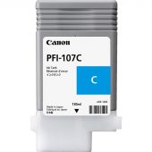 Картридж струйный Canon PFI-107C 6706B001 голубой оригинальный Картридж струйный Canon PFI-107C 6706B001 голубой оригинальный