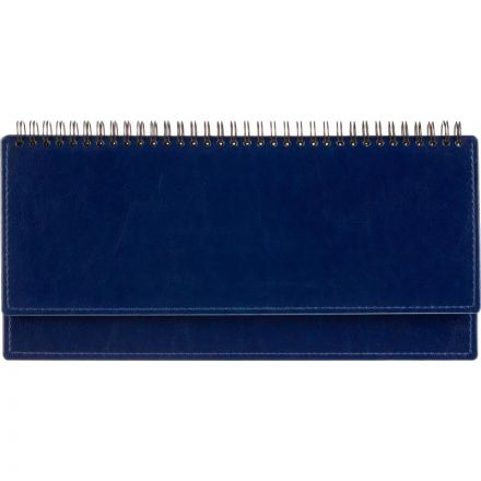 Планинг датированный 2026, синий, 303х150 мм, 120стр, АТТАСНЕ Agenda