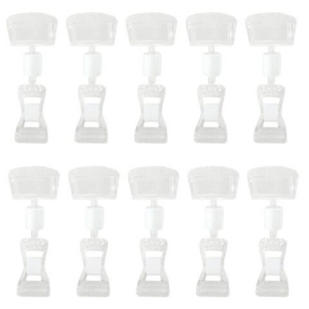 Держатели-прищепки для ценников универсальные МАЛЫЕ, КОМПЛЕКТ 10 штук, BRAUBERG, 290525 Держатели-прищепки для ценников универсальные МАЛЫЕ, КОМПЛЕКТ 10 штук, BRAUBERG, 290525