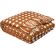 Покрывало из хлопка Polka dots карамельного цвета Essential, 180х250 см