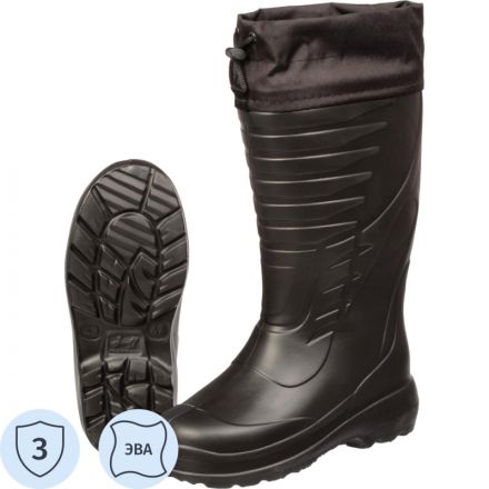 Сапоги мужские Неман с кулиской цв. черный ЭВА утепленные р.44-45 Сапоги мужские Неман с кулиской цв. черный ЭВА утепленные р.44-45