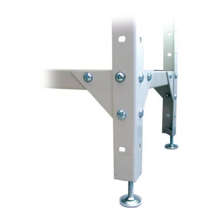 Стеллаж металлический "УНИВЕРСАЛ", 2000х1000х400 мм, УСИЛЕННЫЕ СТОЙКИ, 6 полок, регулируемые опоры, 290349