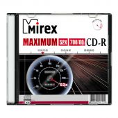 Носители информации CD-R, 52x, Mirex Maximum, Slim/1, UL120052A8S Носители информации CD-R, 52x, Mirex Maximum, Slim/1, UL120052A8S