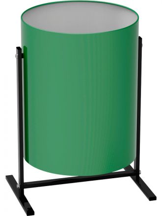 Урна металл 25л. разборная цв. зелёный