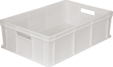 Ящик 600х400х180 мм сплошной с ручками натуральный морозостойкий Ящик 600х400х180 мм сплошной с ручками натуральный морозостойкий