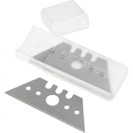 Лезвия сменные для универсальных ножей Attache Selection 18 мм трапециевидные (10 штук в упаковке) Лезвия сменные для универсальных ножей Attache Selection 18 мм трапециевидные (10 штук в упаковке)