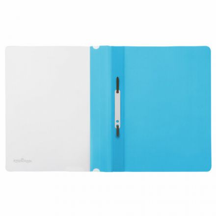 Скоросшиватель пластиковый ЮНЛАНДИЯ, А4, 130/180 мкм, голубой, 228678 Скоросшиватель пластиковый ЮНЛАНДИЯ, А4, 130/180 мкм, голубой, 228678