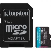 Карта памяти Kingston Canvas Go! Plus microSDXC UHS-I Cl10 +ад, SDCG3/128Gb Карта памяти Kingston Canvas Go! Plus microSDXC UHS-I Cl10 +ад, SDCG3/128Gb