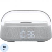 Акустическая система BBK BTA2010, 10Вт, LED, часы, б/п зарядка, серый Акустическая система BBK BTA2010, 10Вт, LED, часы, б/п зарядка, серый