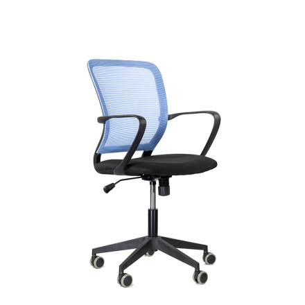 Кресло М-806 Хэнди/Handy blackPL Ср JD-10/D26-28 (голубой/черный) Кресло М-806 Хэнди/Handy blackPL Ср JD-10/D26-28 (голубой/черный)