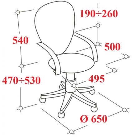 Кресло VT_Chairman 535 Россия LT ткань черный/серый Кресло VT_Chairman 535 Россия LT ткань черный/серый