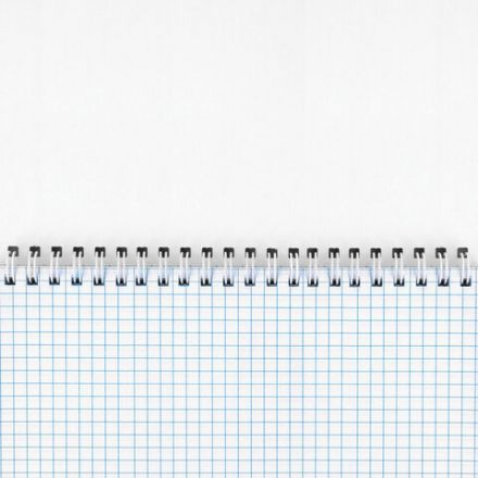 Блокнот БОЛЬШОЙ ФОРМАТ А4, 200х290 мм, 80 л., гребень, подложка, клетка, кросс-серия "PASTEL", BRAUBERG, 117032