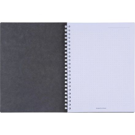 Бизнес-тетрадь, BS, А5, 80л., точка, спираль. Botanica, цикламен N4191