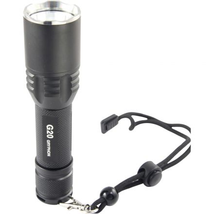 Фонарь ручной ЯРКИЙ ЛУЧ G20 ver.2 Gryphon CREE XM-L T6 4реж акк