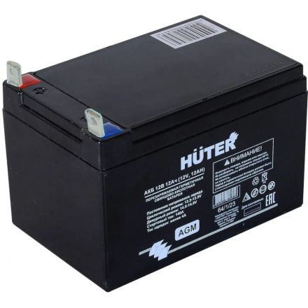 Аккумулятор для генератора Huter 12В 12Ач (64/1/23) Аккумулятор для генератора Huter 12В 12Ач (64/1/23)