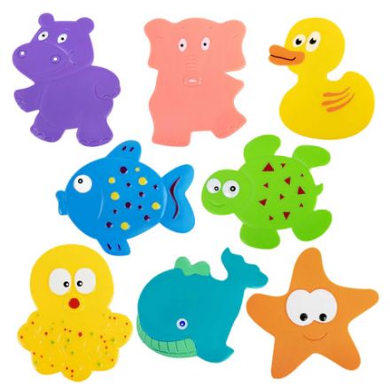 Мини-коврик для ванной набор 8 штук, АССОРТИ, BRAUBERG KIDS, картонная коробка, 665186 Мини-коврик для ванной набор 8 штук, АССОРТИ, BRAUBERG KIDS, картонная коробка, 665186