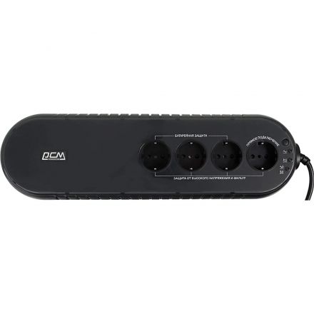 ИБП Powercom WOW-850U 850ВА/425Вт, 4xEURO, USB/RJ45