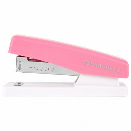 Степлер №24/6, 26/6 BRAUBERG "STYLE", до 25 листов, ассорти, 272748 Степлер №24/6, 26/6 BRAUBERG "STYLE", до 25 листов, ассорти, 272748