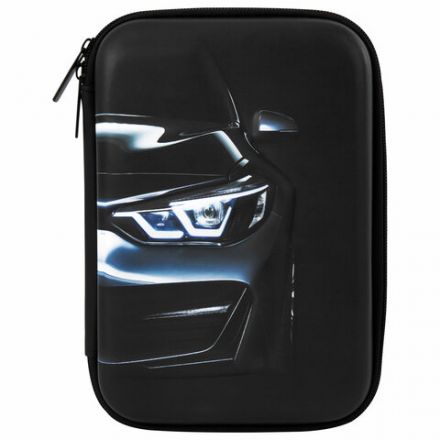 Пенал BRAUBERG KIDS большой удобный с откидной планкой, EVA, 22х15х4 см, "Dark car", 273508 Пенал BRAUBERG KIDS большой удобный с откидной планкой, EVA, 22х15х4 см, "Dark car", 273508