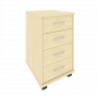 Riva Тумба подкатная с фолдингом А.ТМ-4F Клён 420*450*708 Riva Тумба подкатная с фолдингом А.ТМ-4F Клён 420*450*708