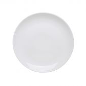 Тарелка обеденная 25,5см фарфор Royal White белая TUDOR (TU2204-4)