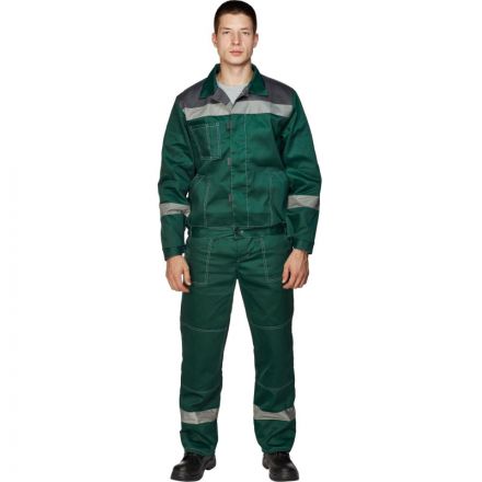 Костюм рабочий летний муж. л20-КБР зелен/сер (р.56-58) 158-164 Костюм рабочий летний муж. л20-КБР зелен/сер (р.56-58) 158-164