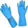 Перчатки КЩС нитриловые TopFort Профхим Нит К80 Щ50 цв.синий размер 11 Перчатки КЩС нитриловые TopFort Профхим Нит К80 Щ50 цв.синий размер 11