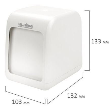 Диспенсер для салфеток LAIMA PROFESSIONAL CLASSIC (Система N2), настольный, белый, ABS-пластик, 606679 Диспенсер для салфеток LAIMA PROFESSIONAL CLASSIC (Система N2), настольный, белый, ABS-пластик, 606679